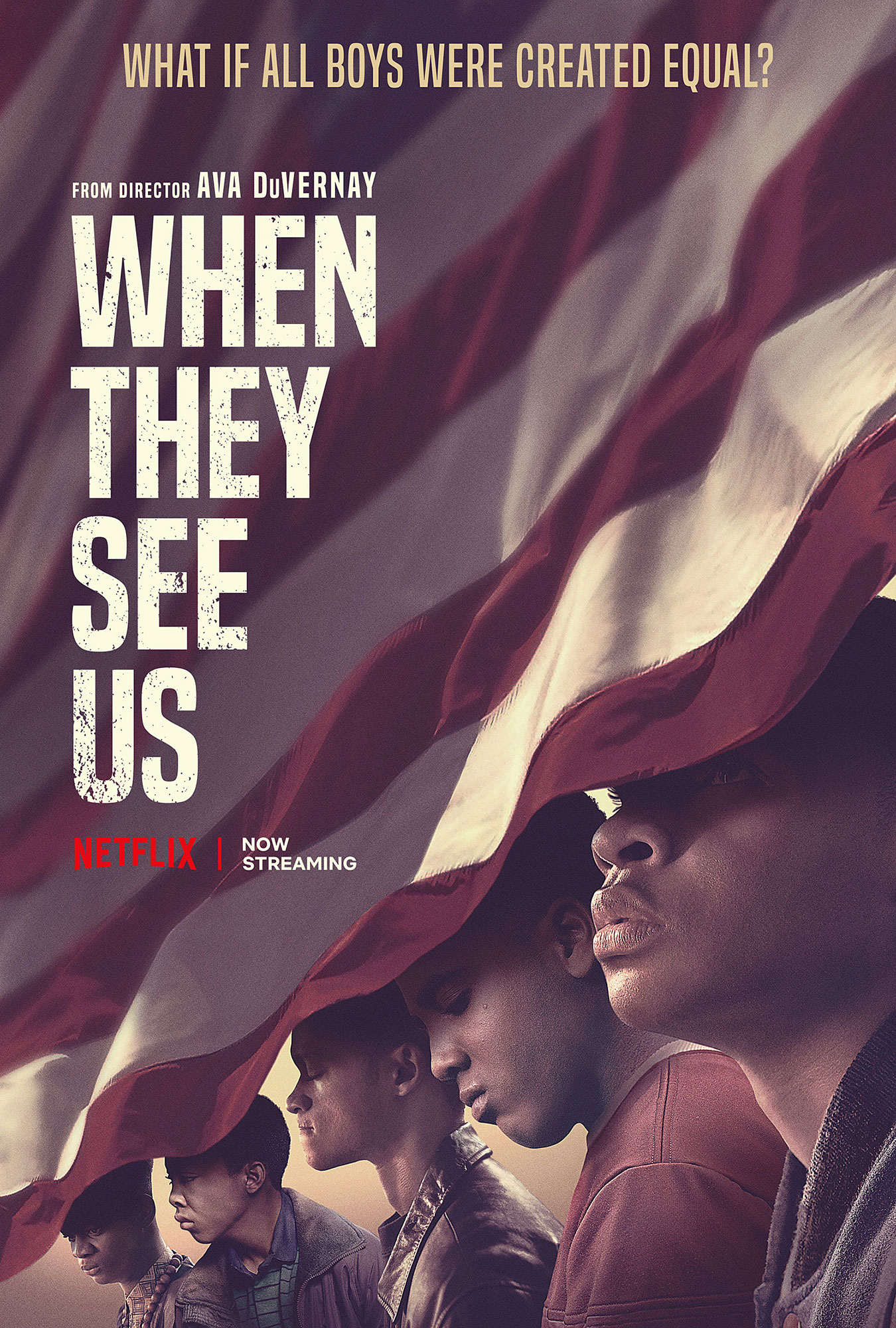 A movie poster for When They See Us, relevant to the topic of how to be an anti racist therapist