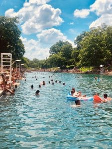 A photo of Barton Springs Pool